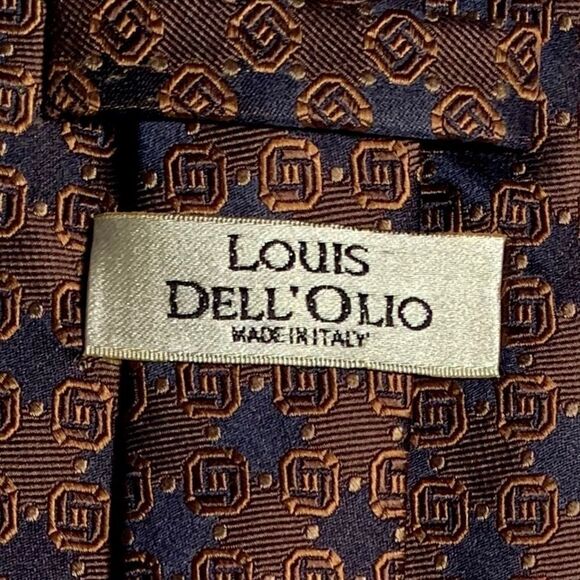 Louis Dell Olio 62” Silk Tie - Picture 2 of 2